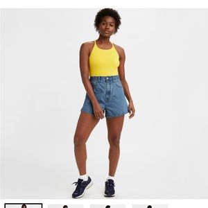 Levi’s high loose denim shorts sz 32